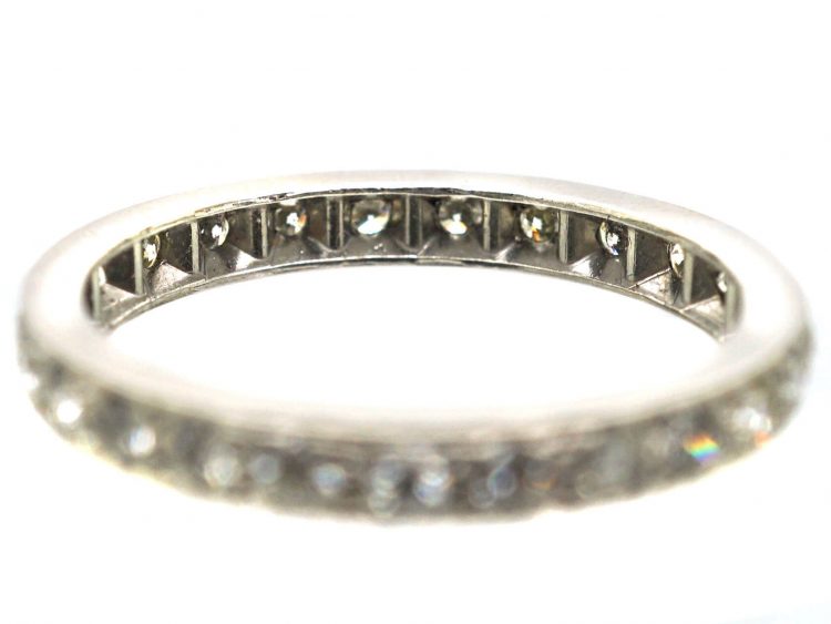 Edwardian Platinum & Diamond Eternity Ring