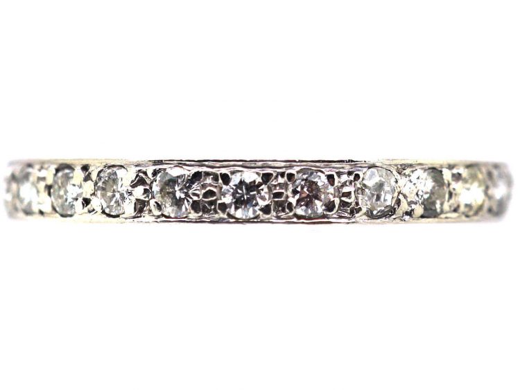 Edwardian Platinum & Diamond Eternity Ring