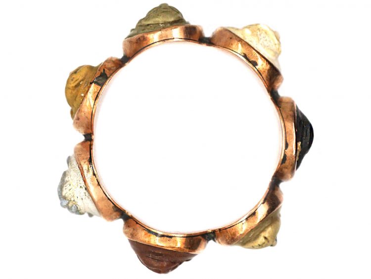 Early 19th Century Grand Tour Lava Ring