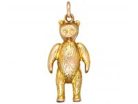 Edwardian 9ct Gold Teddy Bear