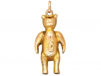 Edwardian 9ct Gold Teddy Bear