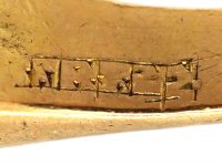 Early 20th Century 22ct Gold, Three Stone Emerald & Diamond Ring