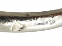 Art Deco Platinum, Diamond Bombé Ring