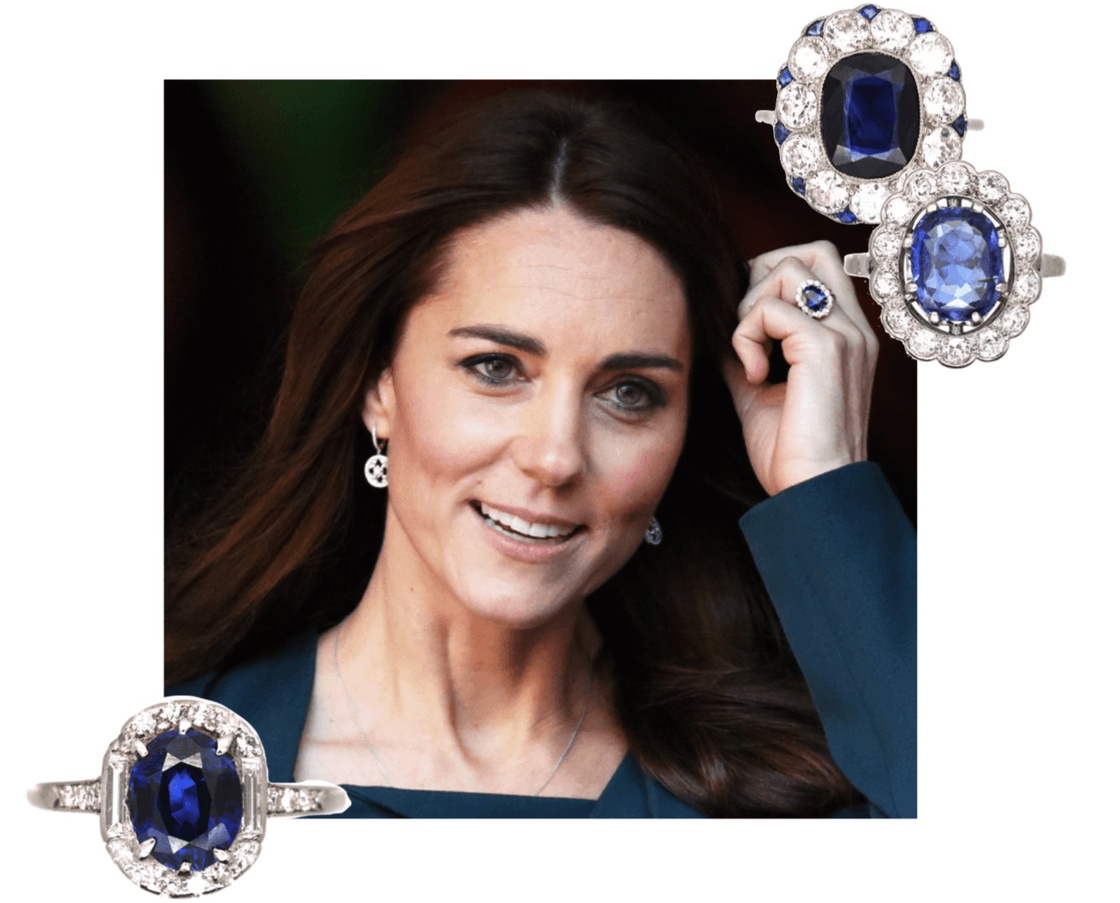 How Much Should You Spend on an Engagement Ring? Princess of Wales Sapphire Engagement Ring Kate Middleton Engagement Ring