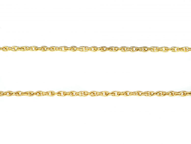 18ct Gold Woven Chain