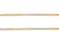 Edwardian Platinum & 18ct Gold Chain with Dog Clip