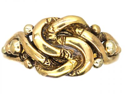 Edwardian 18ct Gold Lover’s Knot Ring