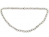 Georgian Silver & Gold Paste Rivière