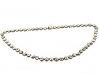 Georgian Silver & Gold Paste Rivière