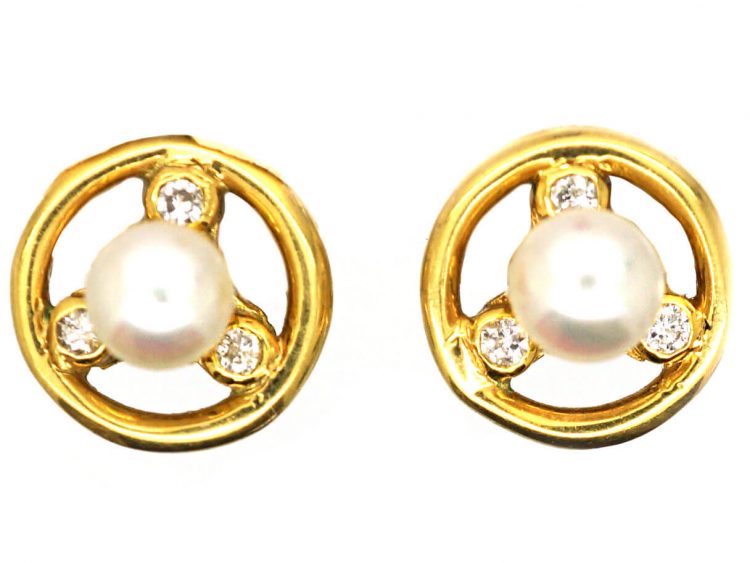 18ct Gold Multi Gem Interchangeable Earrings