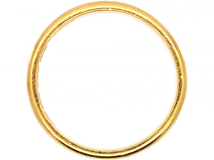22ct Gold Wedding Ring Assayed in 1920
