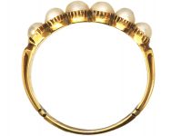 Regency 15ct Gold & Natural Split Pearl Ring