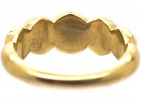 Early Victorian 18ct Gold, Natural Split Pearl Ring