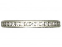 18ct White Gold Eternity Ring set with Brilliant Cut Diamonds