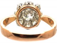 Early 20th Century French Diamond Cluster Ring