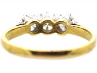 18ct Gold, Three Stone Diamond Ring