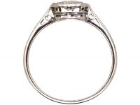 Edwardian Platinum, Diamond Cluster Ring