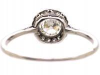 Edwardian Platinum, Diamond Cluster Ring