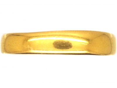 22ct Gold Wedding Ring Assayed in 1925