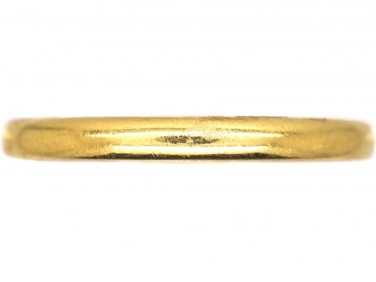 18ct Gold Wedding Ring by Cartier