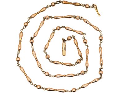 Edwardian 9ct Gold Ornate Chain