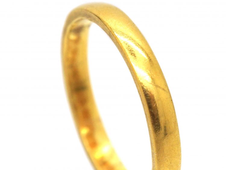 22ct Gold Wedding Ring Assayed in 1935