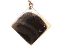 Early 20th Century 14ct Gold & Enamel Four Leaf Clover Pendant