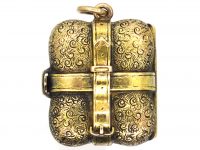 Victorian 15ct Gold Suitcase Locket