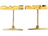 18ct Gold & Diamond Cufflinks by Björn Weckström for Lapponia