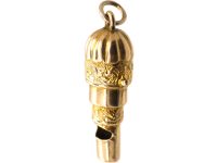 Victorian 9ct Gold Whistle