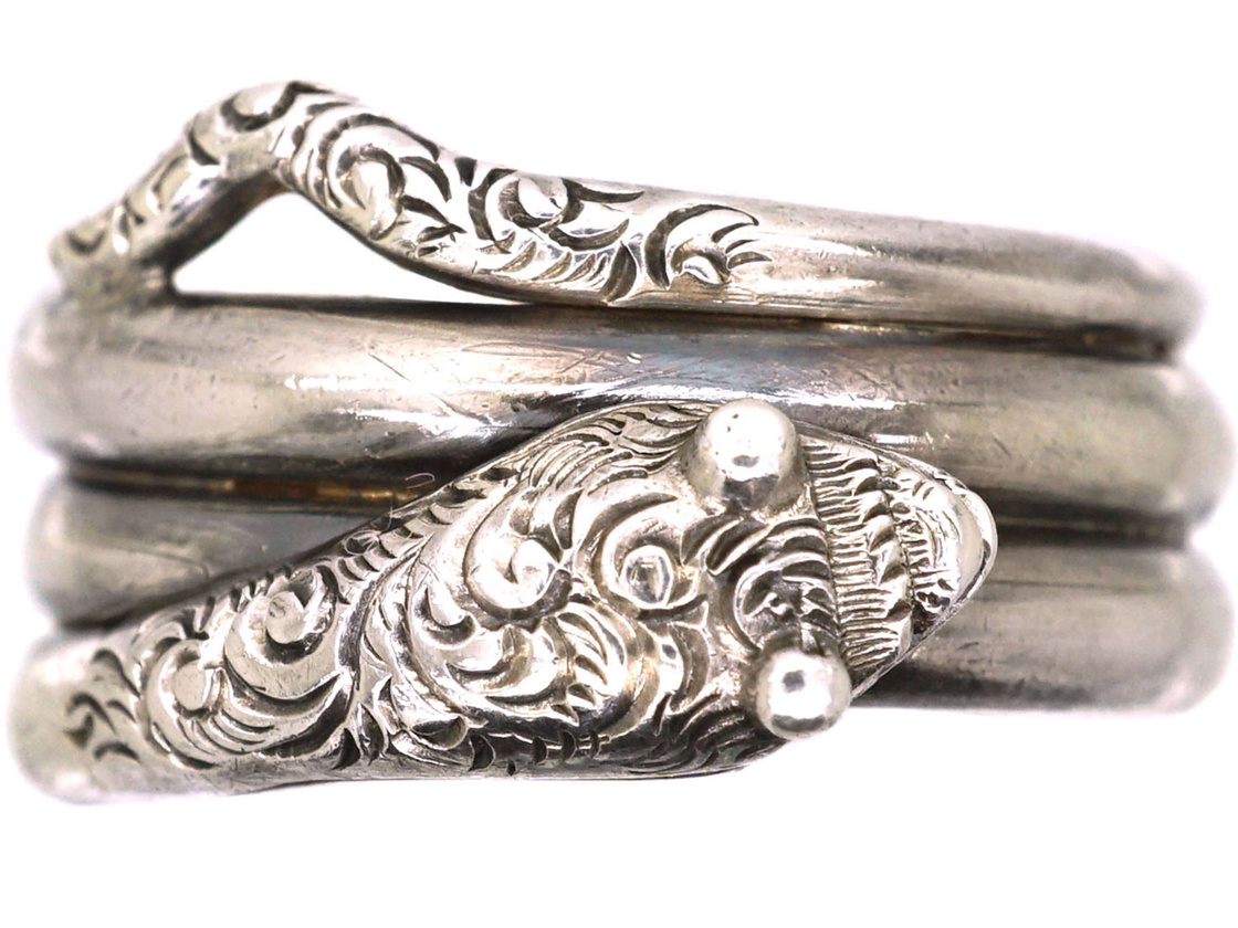 SILVER SNAKE NARROW RING ‹EXCLUSIVE > DSC03603-scaled.jpg