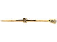 Edwardian 15ct Gold Bangle set with Diamonds