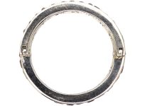 Art Deco 18ct White Gold Flip Over Ring set with Rubies, Sapphire & Diamonds