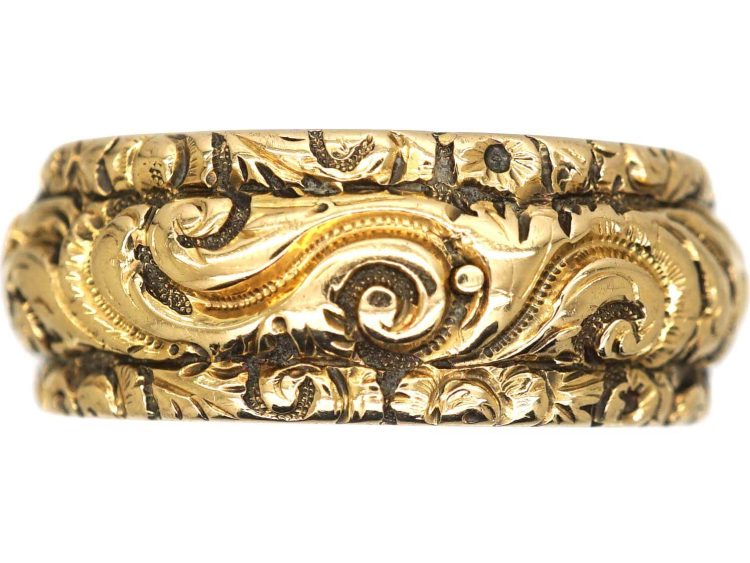 Georgian 18ct Gold Memorial Ring