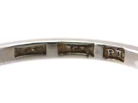 Early 20th Century 18ct White Gold & Platinum Five Stone Diamond Ring