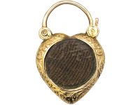 Regency 15ct Gold Padlock set with Three Turquoise