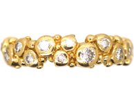 18ct Gold & Diamond Eternity Ring by Gilbert Albert