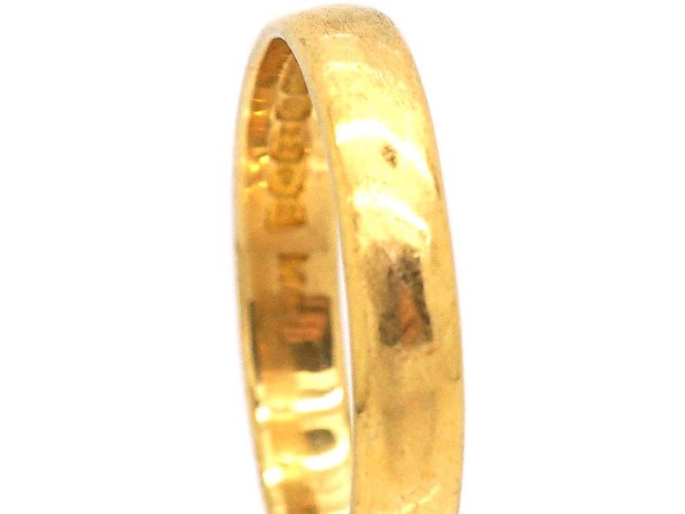 22ct Gold Wedding Ring by Charles Green & Sons