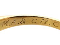 Edwardian 18ct Gold, Ruby & Diamond Five Stone Ring
