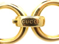 18ct Gold Horse Bit Bracelet by Gucci