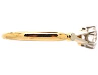 Early 20th Century 18ct Gold & Platinum, Diamond Solitaire Ring