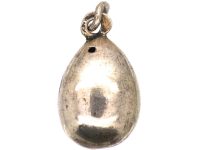 Early 20th Century Russian Silver Egg