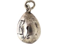 Early 20th Century Russian Silver Egg