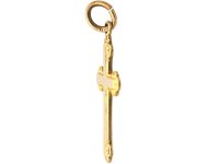 Mid 20th Century Small 9ct Gold Cross