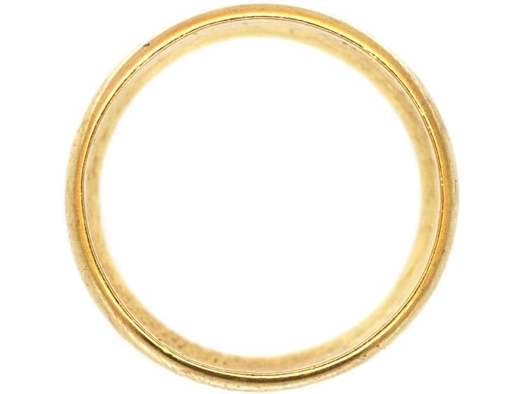 Very Wide 22ct Gold Wedding Ring