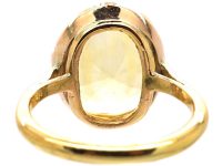 Early 20th Century 18ct Gold Ring set with a Yellow Sapphire