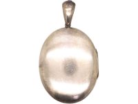 Victorian Silver Romeo & Juliet Locket