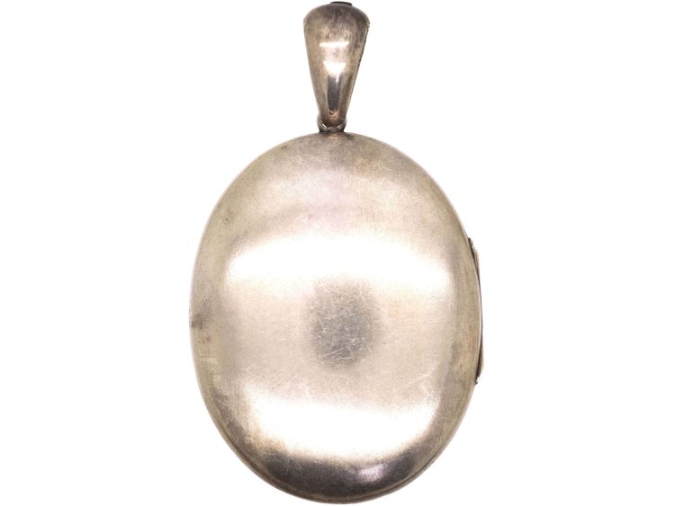 Victorian Silver Romeo & Juliet Locket