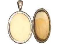 Victorian Silver Romeo & Juliet Locket