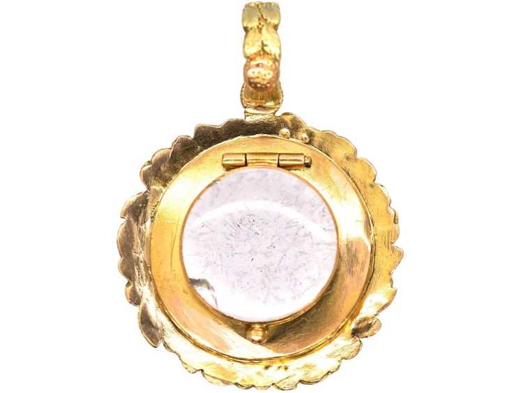 Georgian Three Colour Gold Act of Union Locket